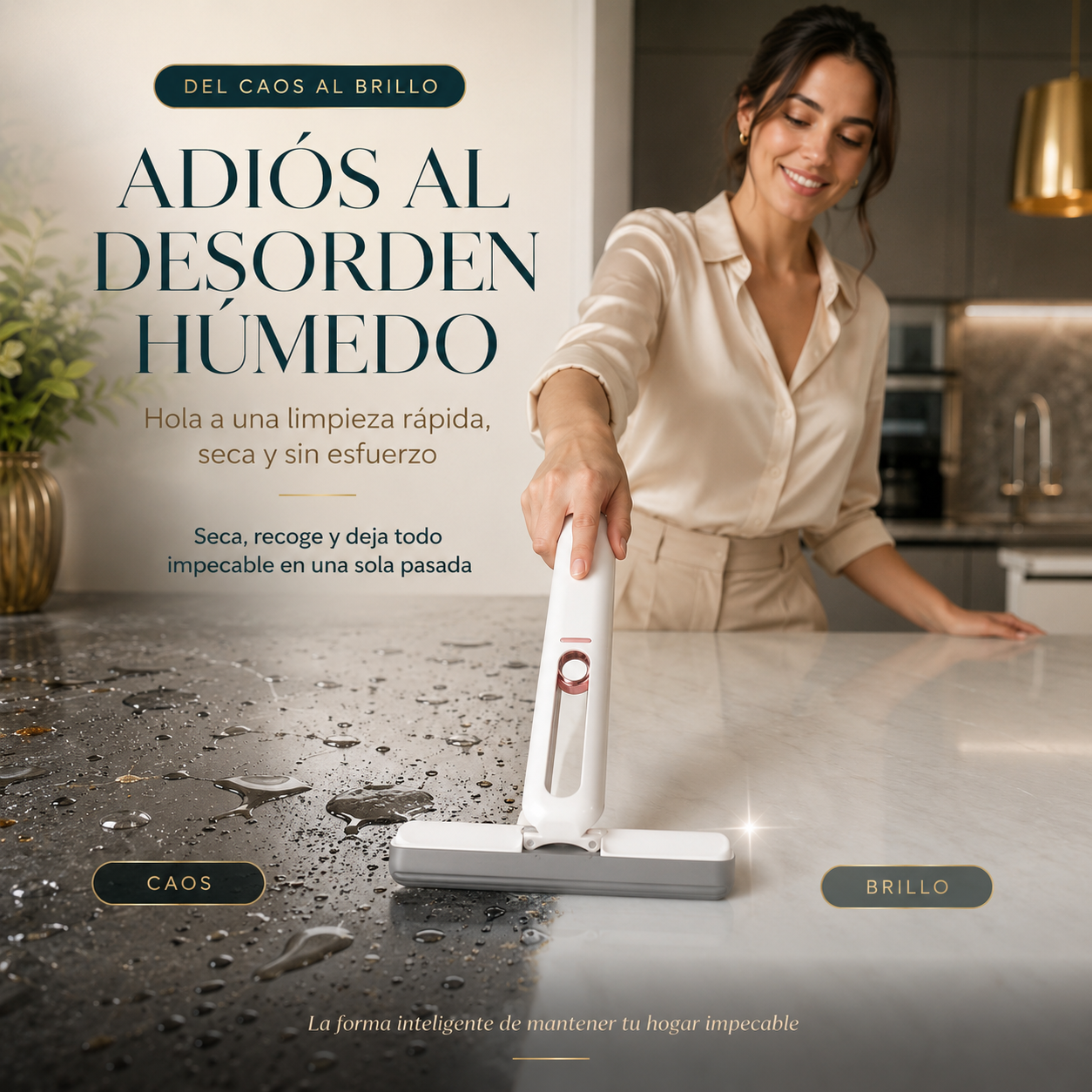 🧽Mini Mop Pro Portátil – limpia, seca y recoge en una pasada + regalo exclusivo🎁