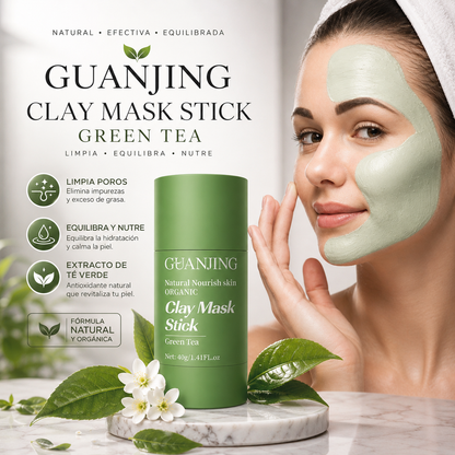 🍃GUANJING™ Clay Mask Stick — Despídete de los puntos negros antes de que vuelvan✨