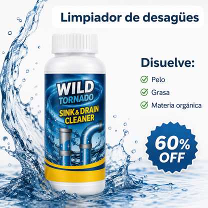 🚿 FlujoLimpio Ultra – Limpiador de Tuberías + Fórmula Activa | La solución definitiva contra los malos olores ✨