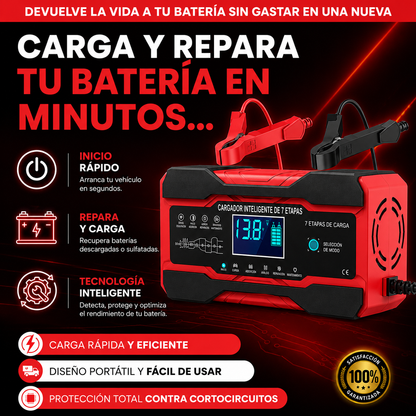 ⚡ENERGYMAX – ARRANCADOR PORTÁTIL 3 EN 1 ¡ARRANCA TU COCHE AL INSTANTE!