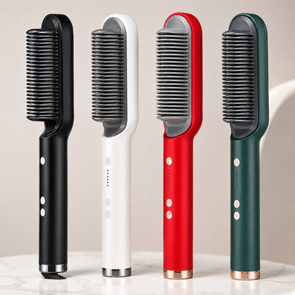 ✨ Lisara™ – Cepillo Alisador Eléctrico | Cabello liso y brillante en minutos, sin perder horas frente al espejo.