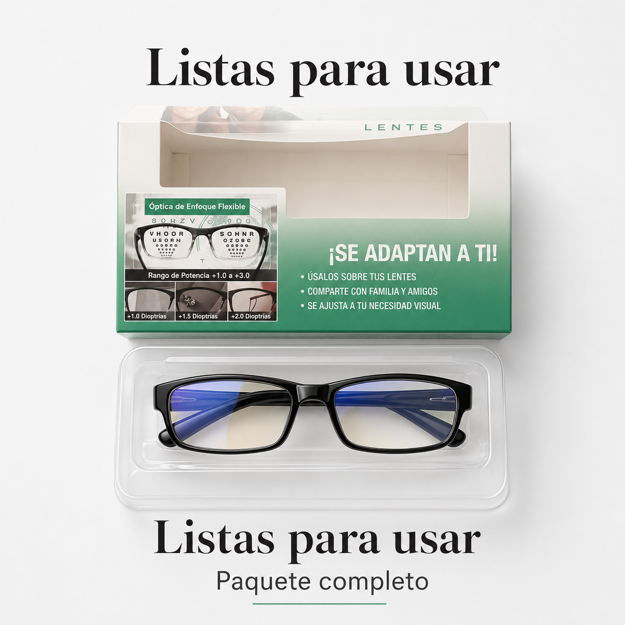 Gafas mutifocales