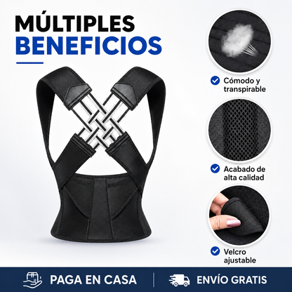 ✅PosturePro PRO — Adiós al dolor de espalda con soporte reforzado y envío gratis🚚