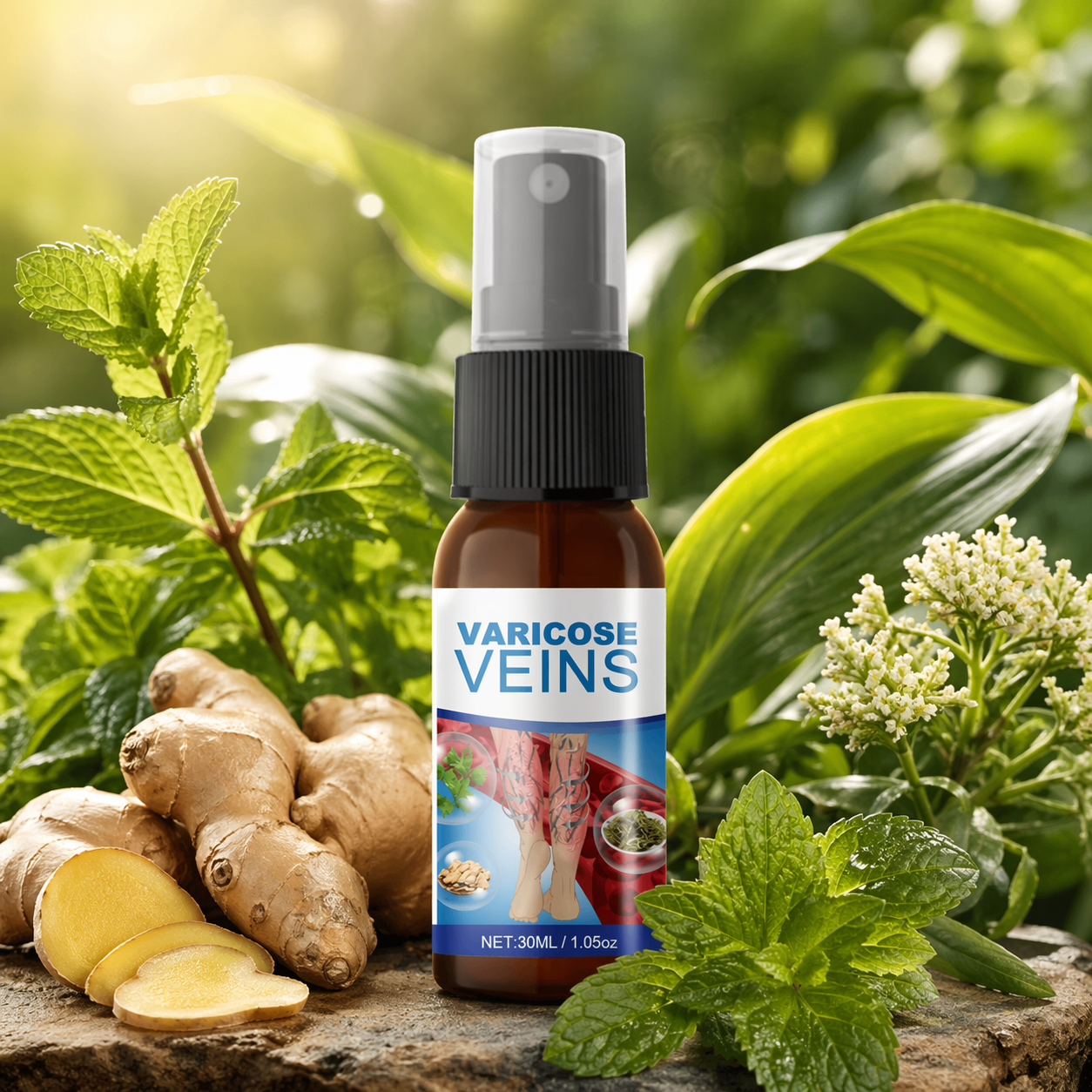💙 South Moon™ Spray para Varices — Recupera la confianza en tus piernas ✨