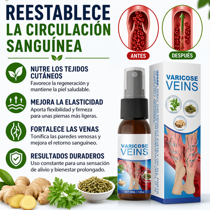 💙 South Moon™ Spray para Varices — Recupera la confianza en tus piernas ✨