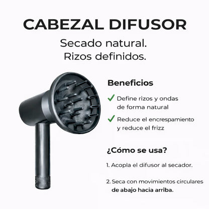 ✨AIRSTYLE PRO – SECADOR IÓNICO CON ACCESORIOS ¡EL SECRETO DE UN CABELLO PERFECTO!