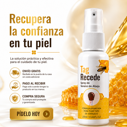 🐝 BeeClear Spray de Veneno de Abeja — Elimina verrugas al instante + ENVÍO GRATIS ✨