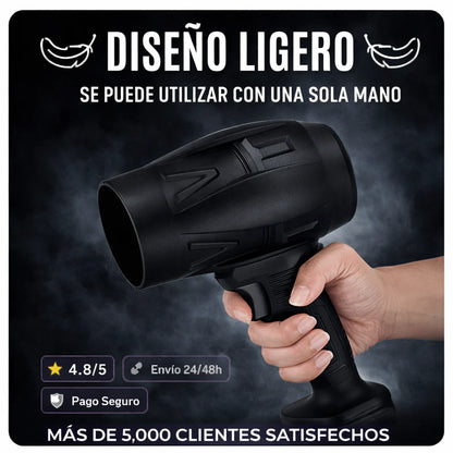 💨 TurboSoplador MAX™ – Soplador de Aire que acaba con polvo, hojas y suciedad difícil en segundos 🚀