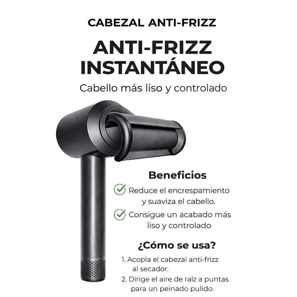 ✨AIRSTYLE PRO – SECADOR IÓNICO CON ACCESORIOS ¡EL SECRETO DE UN CABELLO PERFECTO!