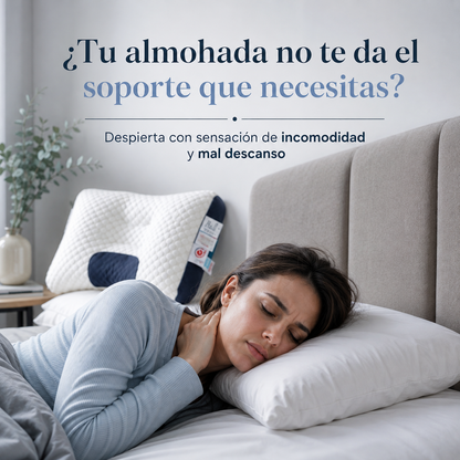 🌙 CerviComfort™ 3D — Almohada Ergonómica Cervical — Adiós a las noches incómodas ✨