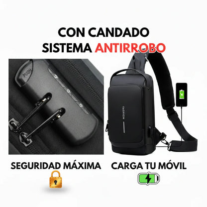 🛡️ BOLSO CRUZADO ANTIRROBO – SEGURIDAD, ESTILO Y COMODIDAD EN CADA PASO ✨