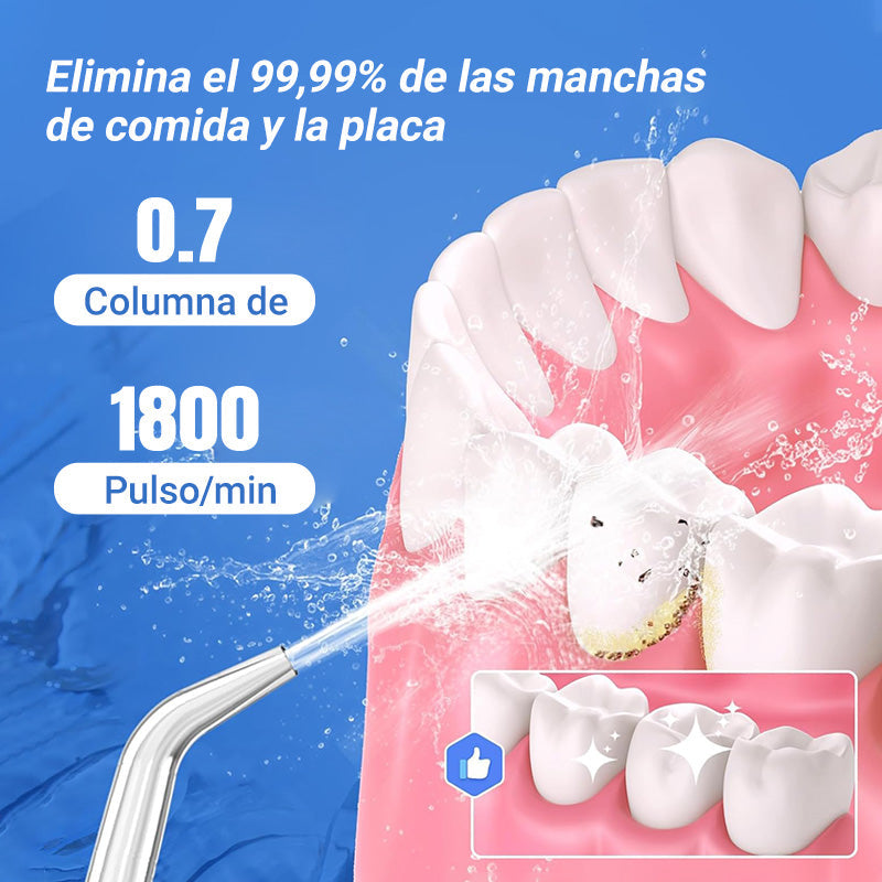 🦷HYDROJET ORAL – IRRIGADOR DENTAL PROFESIONAL, ¡LIMPIEZA PROFUNDA SIN SALIR DE CASA!✨💦