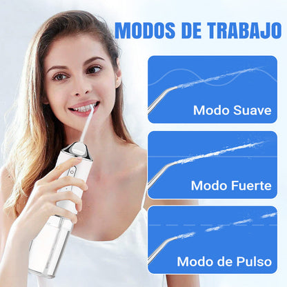 🦷HYDROJET ORAL – IRRIGADOR DENTAL PROFESIONAL, ¡LIMPIEZA PROFUNDA SIN SALIR DE CASA!✨💦