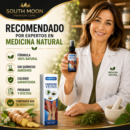💙 South Moon™ Spray para Varices — Recupera la confianza en tus piernas ✨